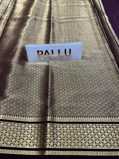 Pure Mysore Silk Saree.