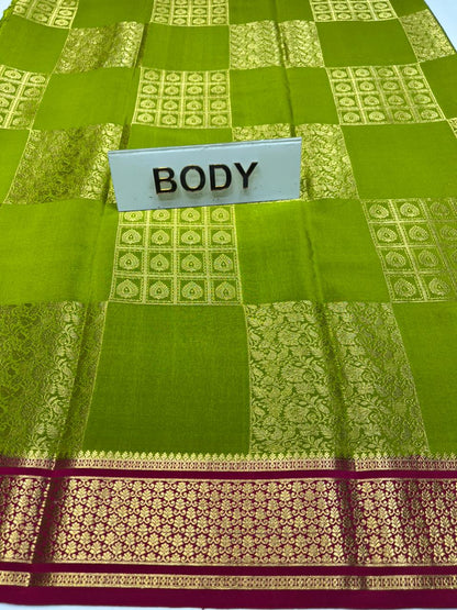 Pure Mysore Silk Saree.