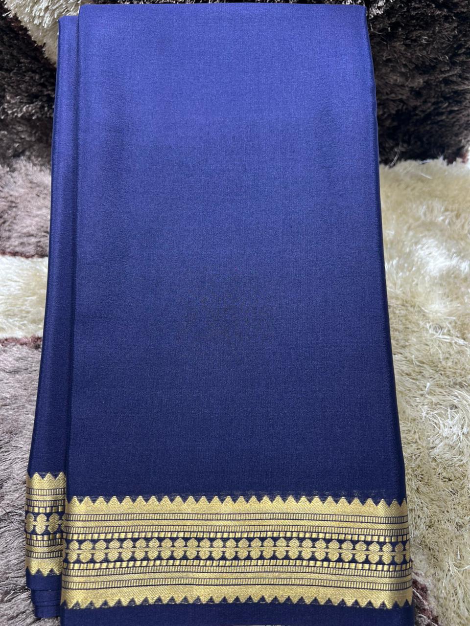 Pure Mysore Silk Saree ( 60 Grams )