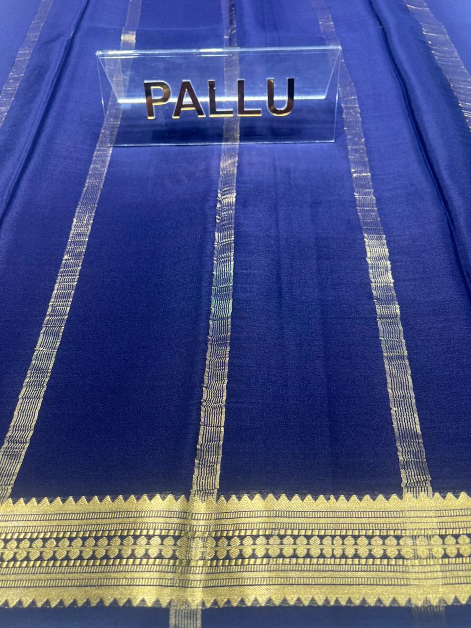 Pure Mysore Silk Saree ( 60 Grams )