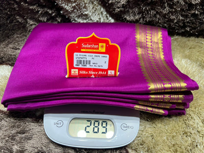 Pure Mysore Silk Saree ( 60 Grams )