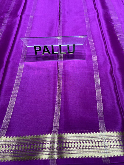 Pure Mysore Silk Saree ( 60 Grams )