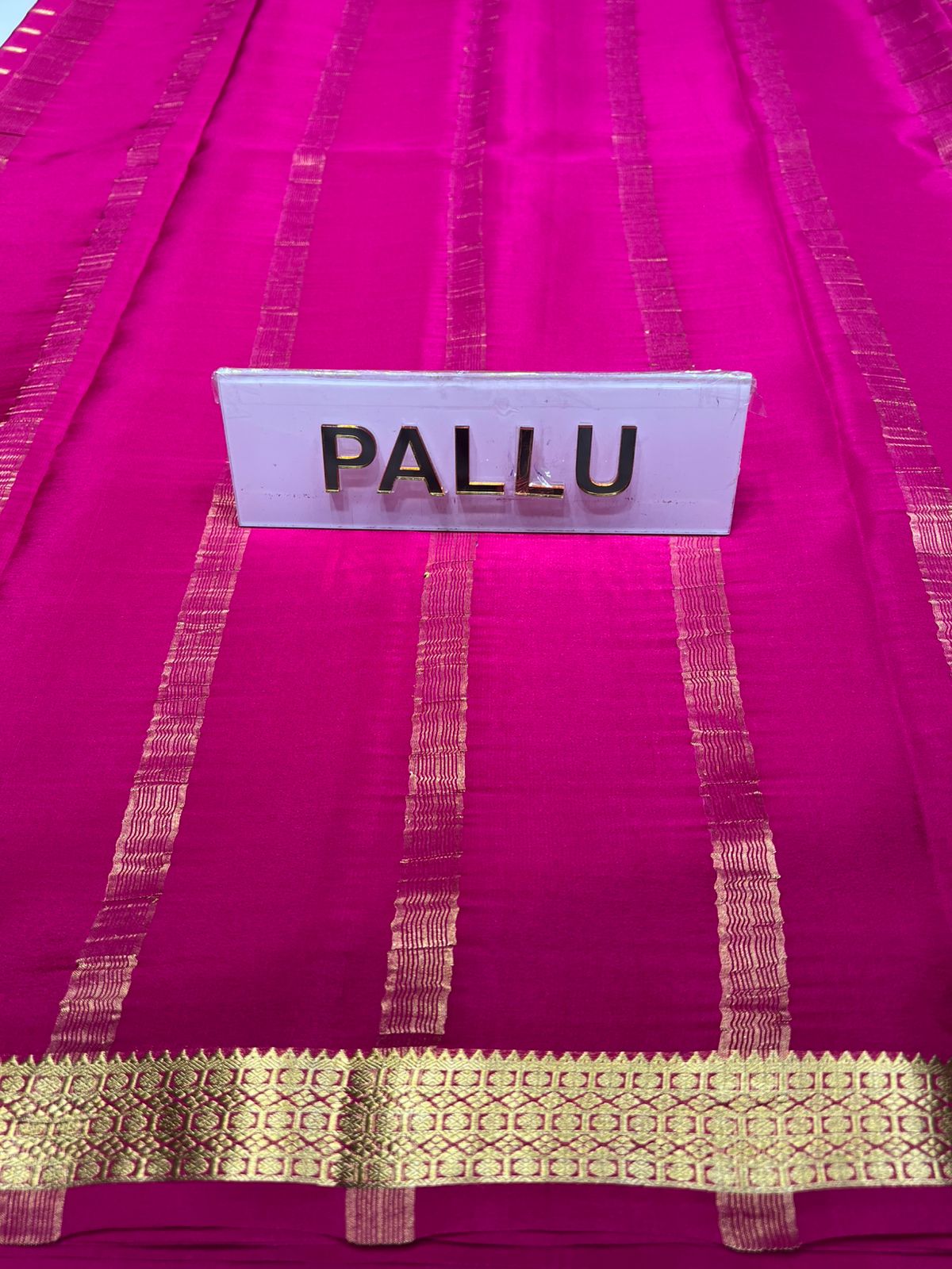 Pure Mysore Silk Saree ( 60Grams )