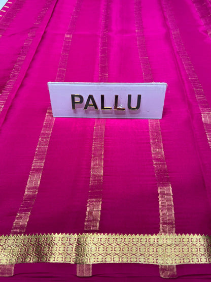 Pure Mysore Silk Saree ( 60Grams )