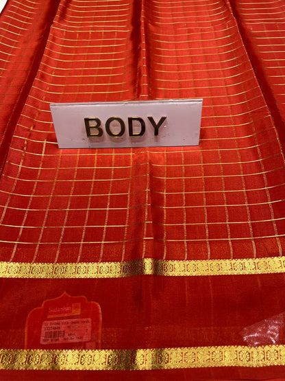 Pure Mysore Silk Saree ( 60Grams )