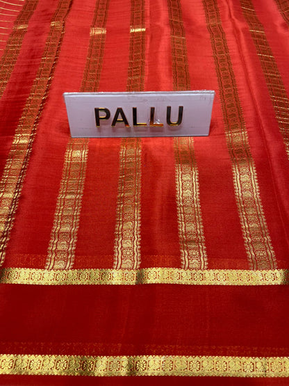 Pure Mysore Silk Saree ( 60Grams )