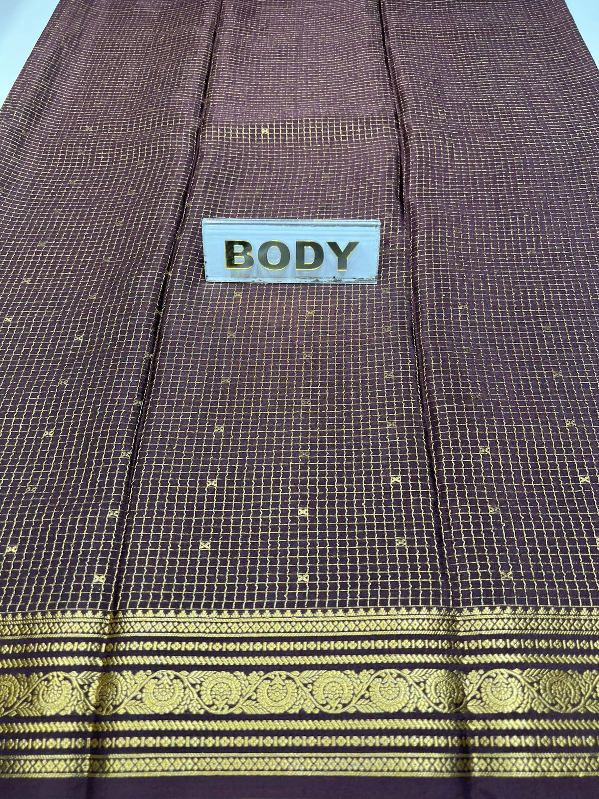 Pure Mysore Silk Saree.