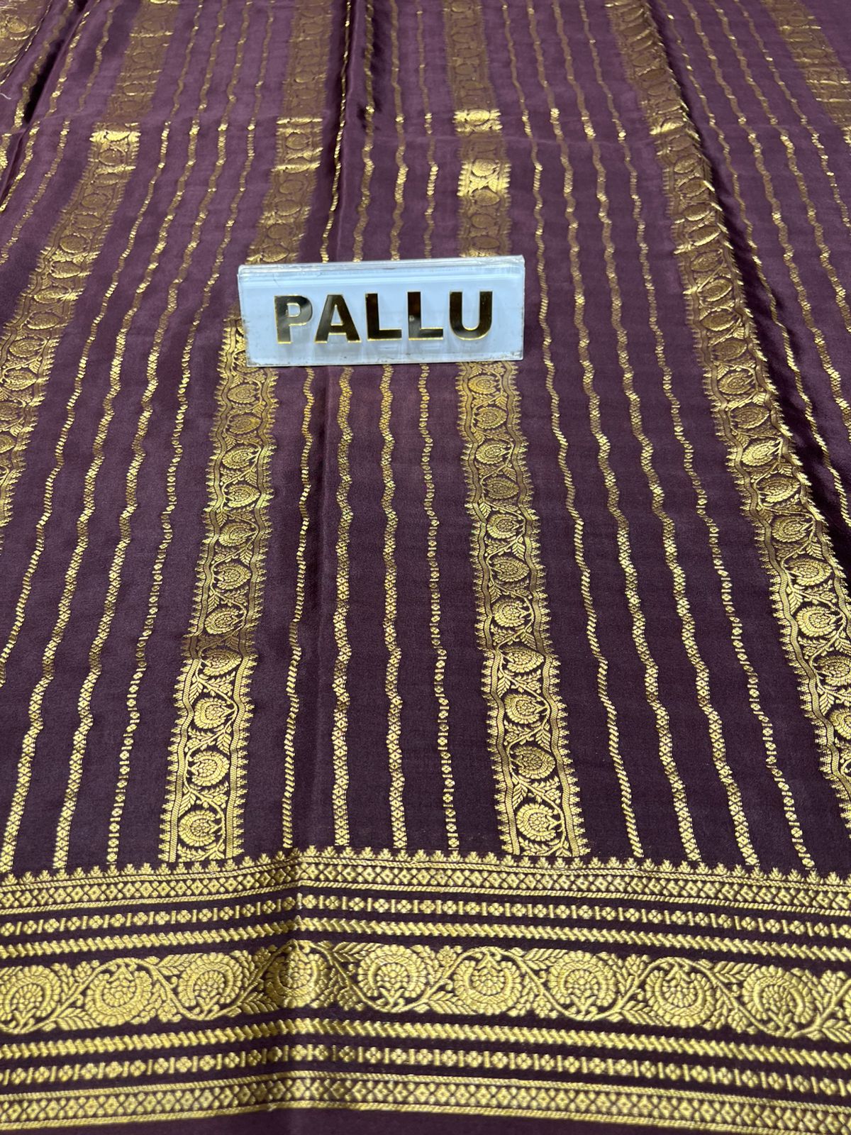 Pure Mysore Silk Saree.