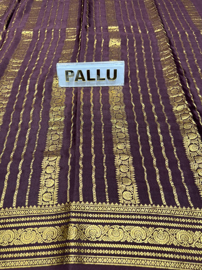 Pure Mysore Silk Saree.