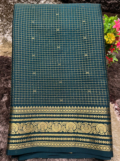 Pure Mysore Silk Saree.