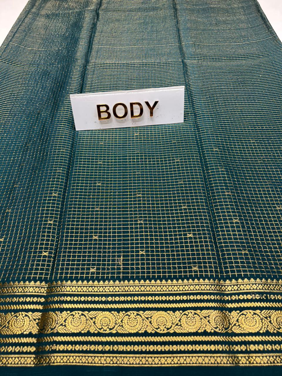 Pure Mysore Silk Saree.