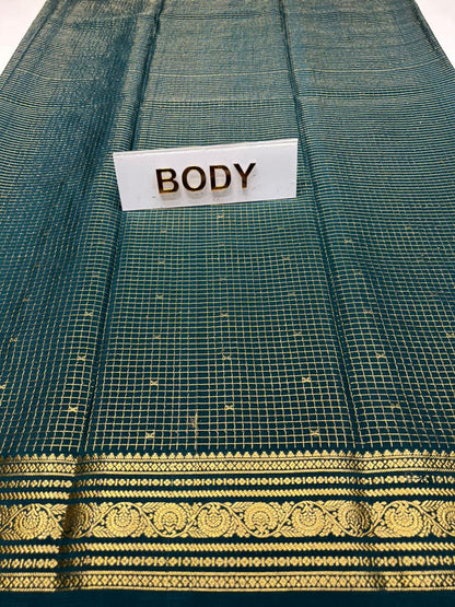 Pure Mysore Silk Saree.