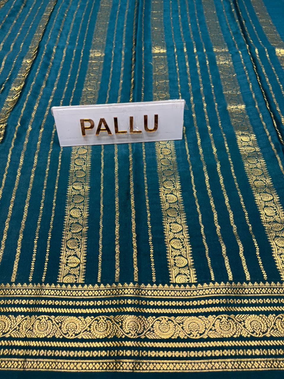 Pure Mysore Silk Saree.