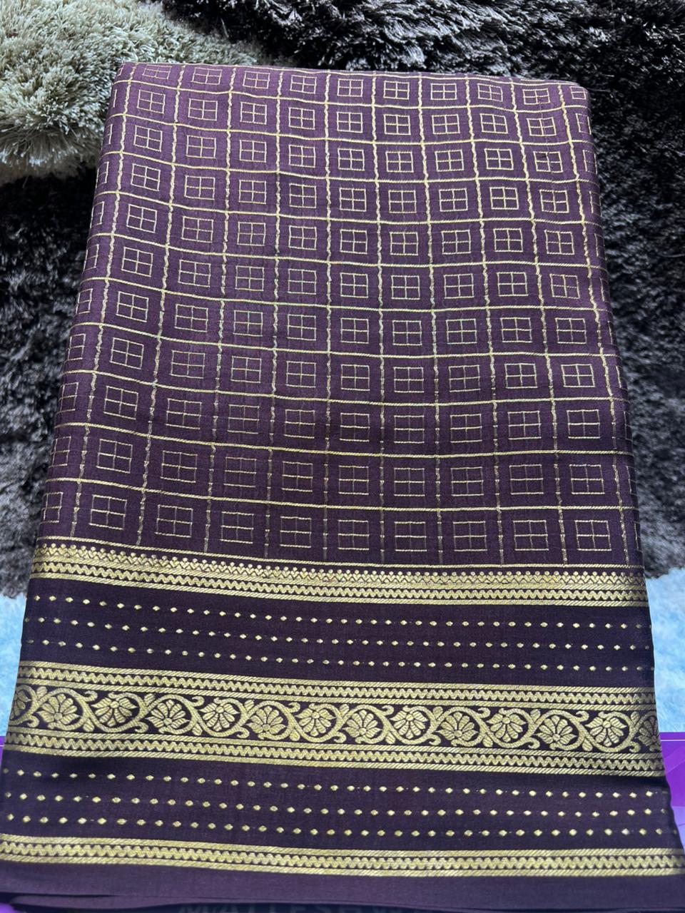 Pure Mysore Silk Saree.