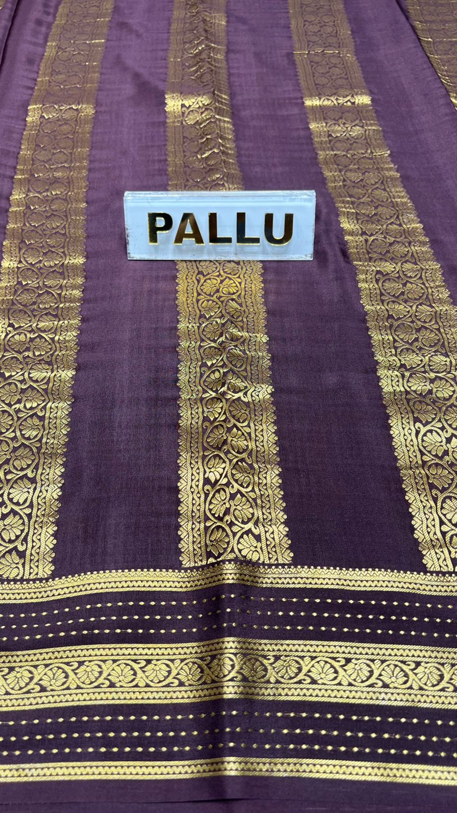 Pure Mysore Silk Saree.