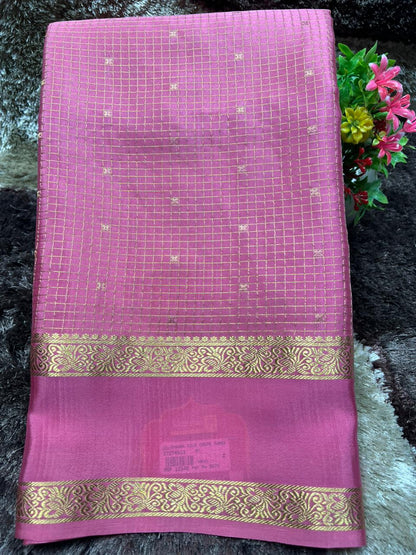 Pure Mysore Silk Saree.
