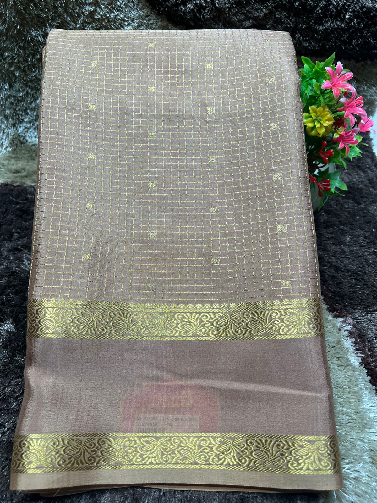 Pure Mysore Silk Saree.