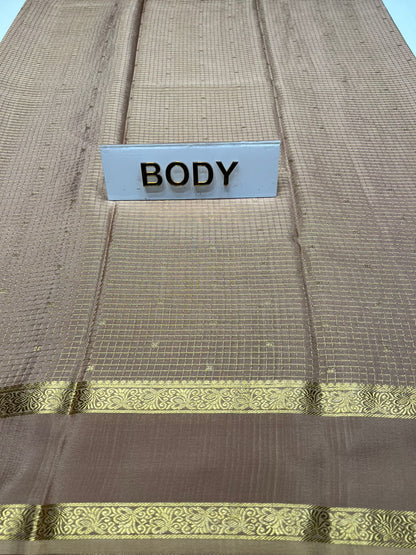 Pure Mysore Silk Saree.