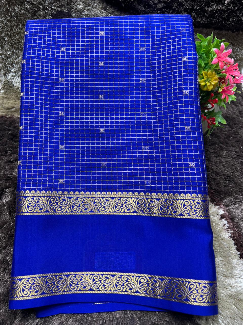 Pure Mysore Silk Saree.