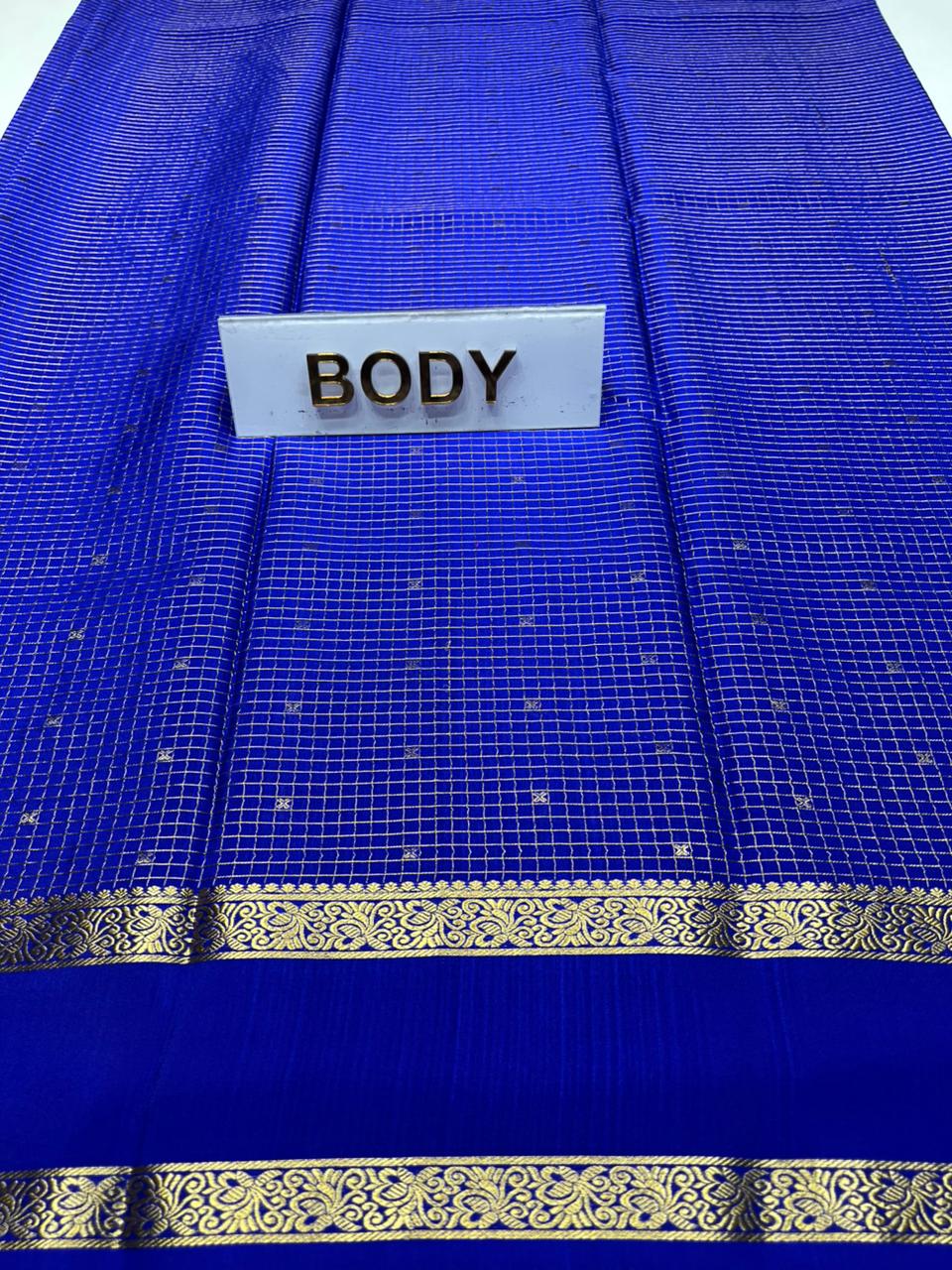 Pure Mysore Silk Saree.