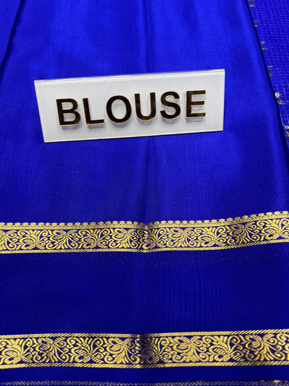 Pure Mysore Silk Saree.