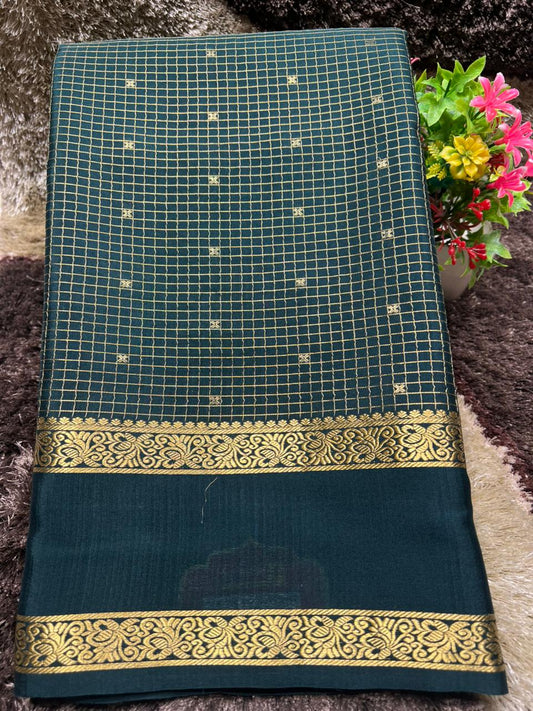 Pure Mysore Silk Saree.