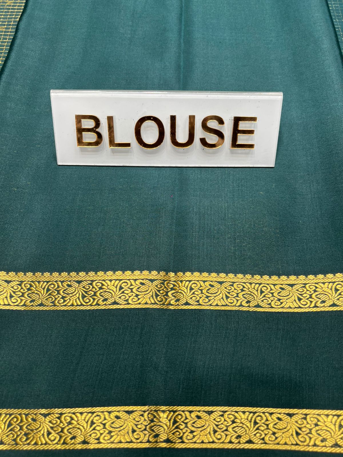 Pure Mysore Silk Saree.