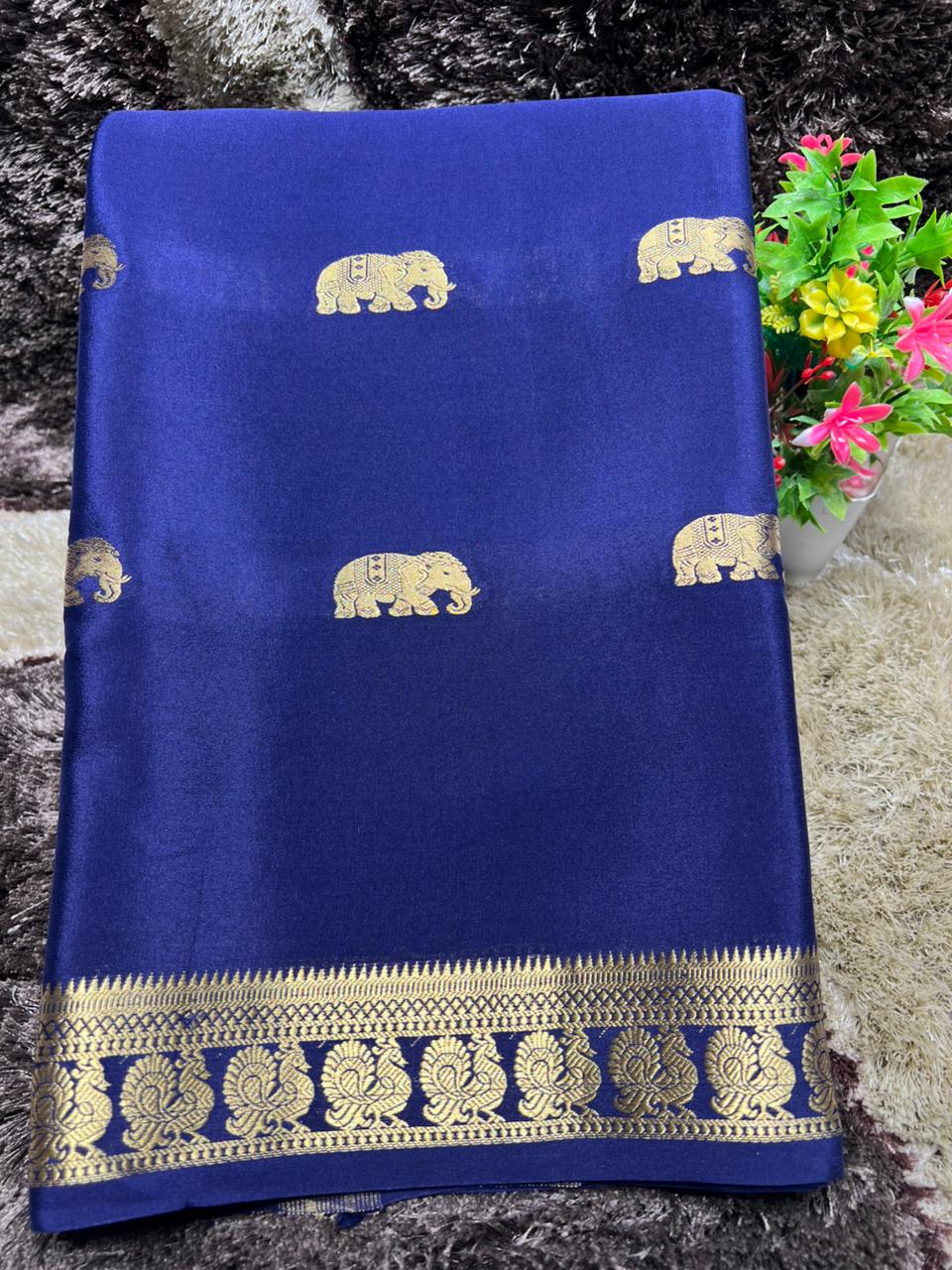 Pure Mysore Silk Saree.