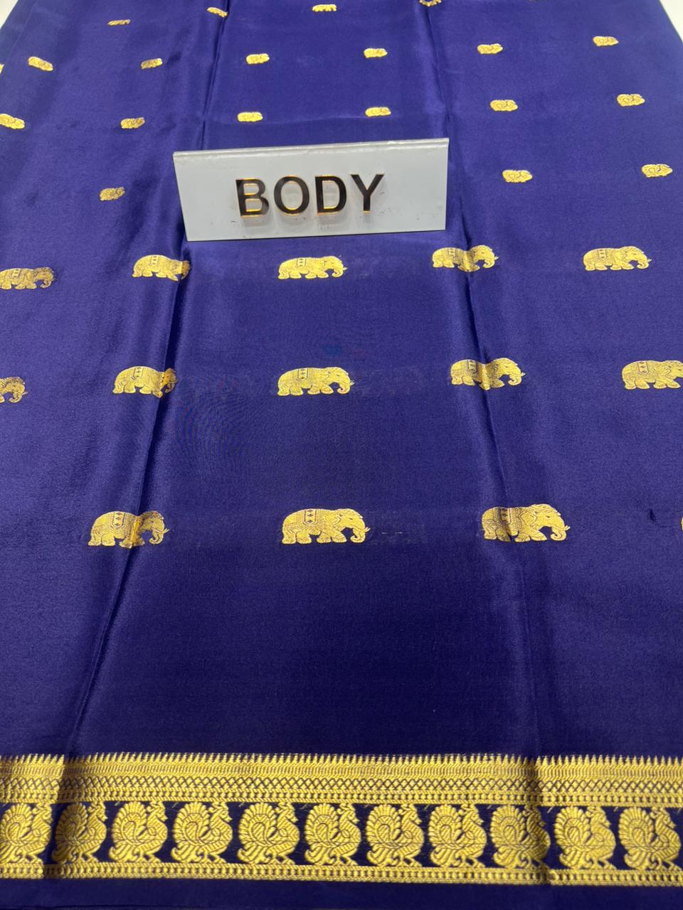 Pure Mysore Silk Saree.