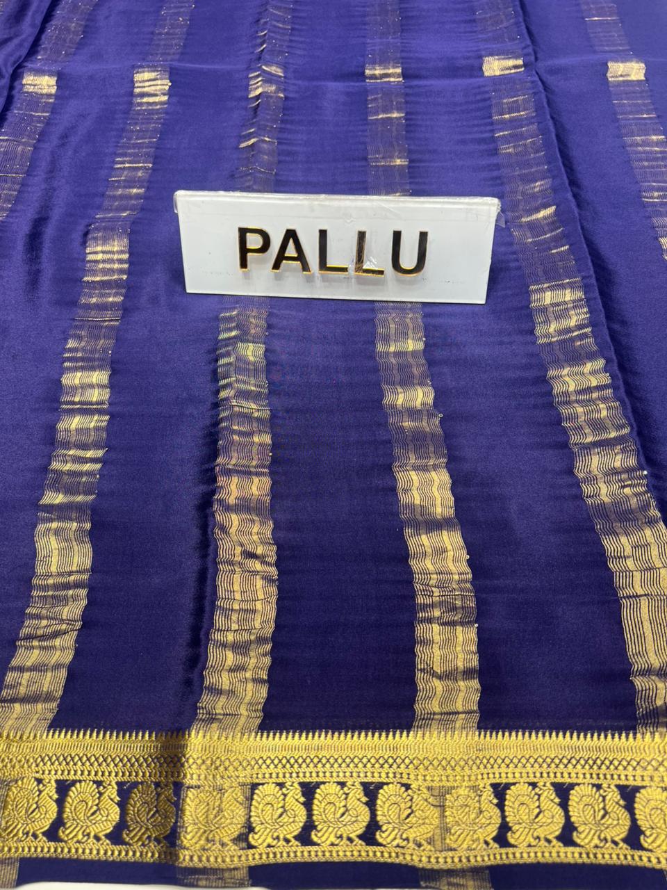 Pure Mysore Silk Saree.