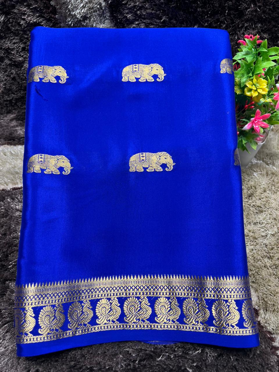 Pure Mysore Silk Saree.