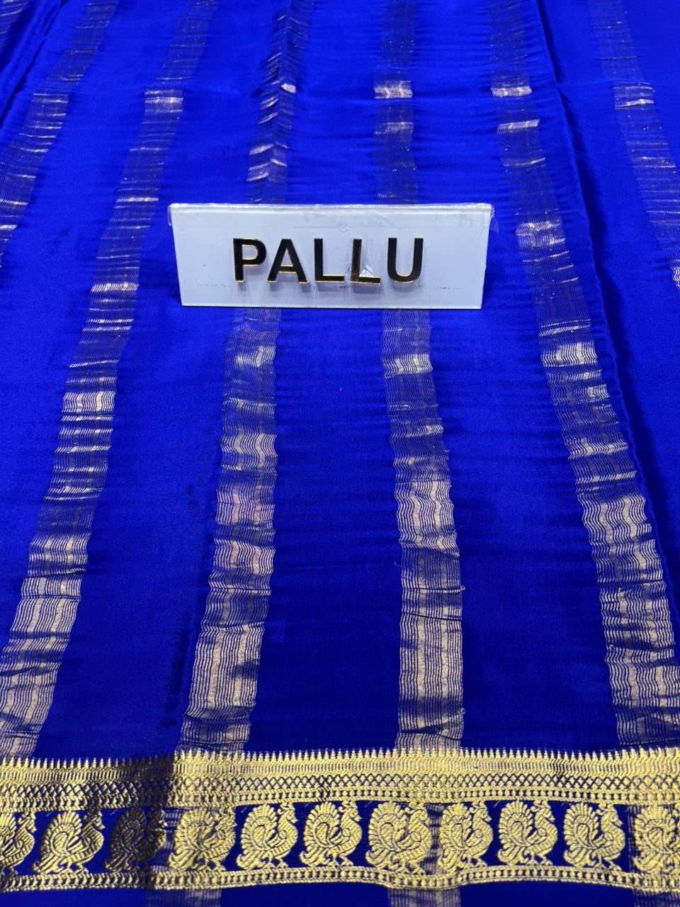 Pure Mysore Silk Saree.