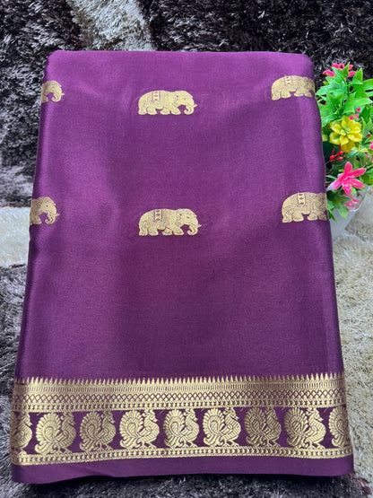 Pure Mysore Silk Saree.