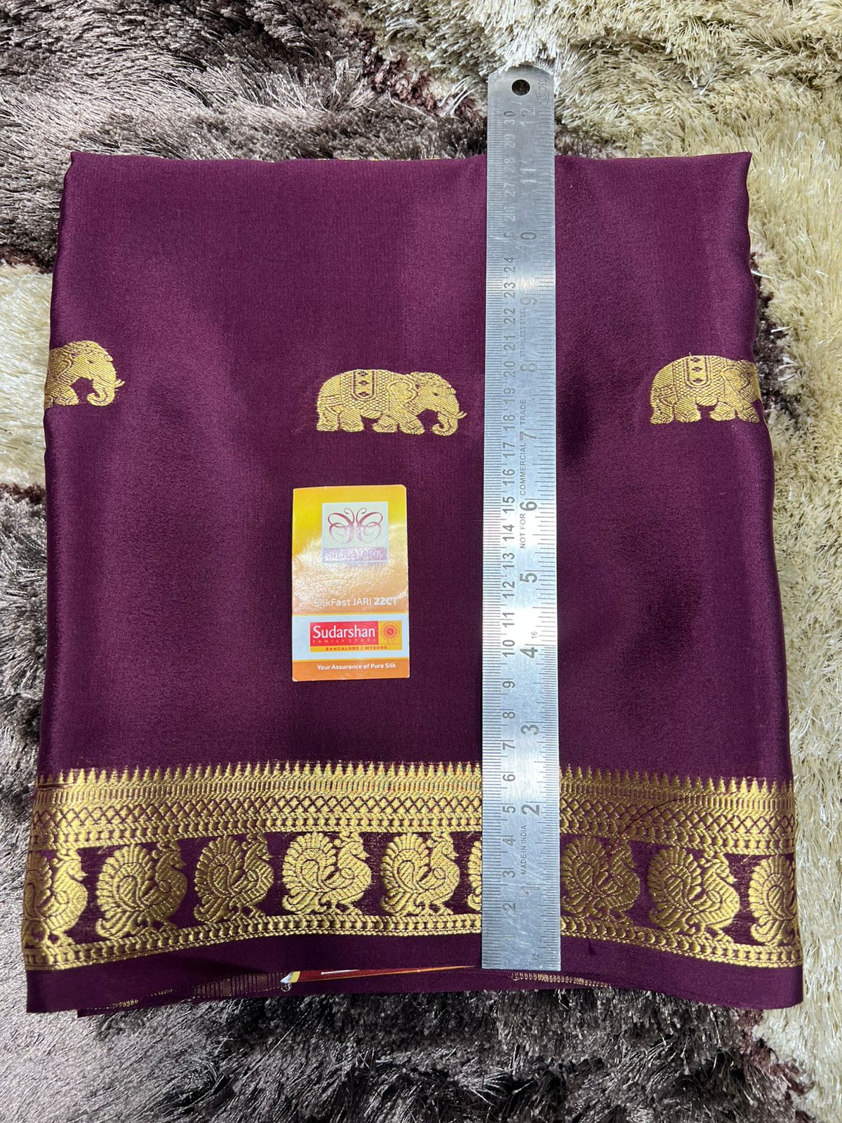 Pure Mysore Silk Saree.