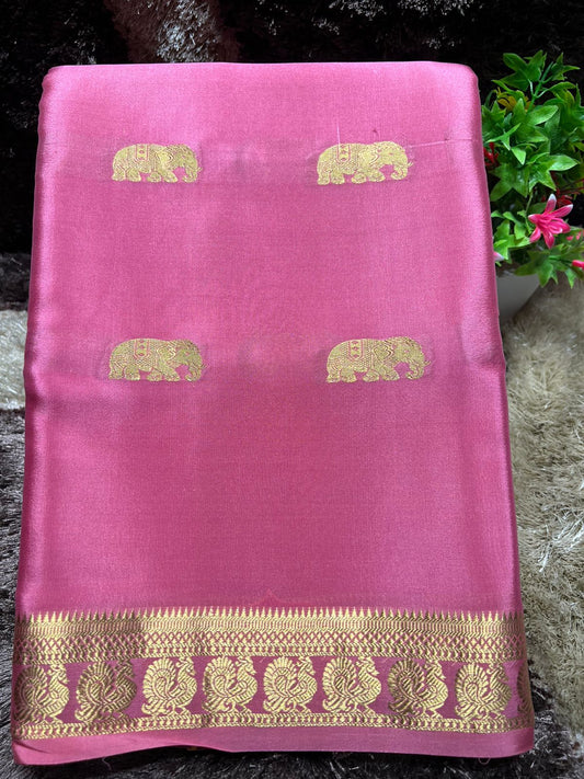 Pure Mysore Silk Saree.