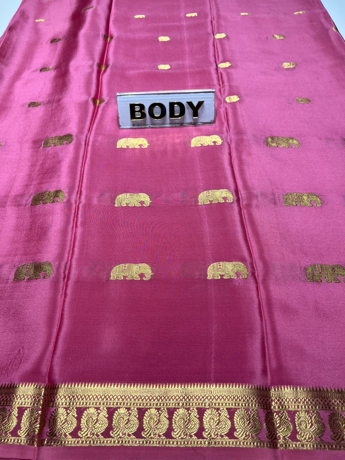 Pure Mysore Silk Saree.