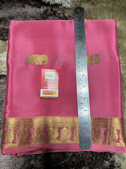 Pure Mysore Silk Saree.