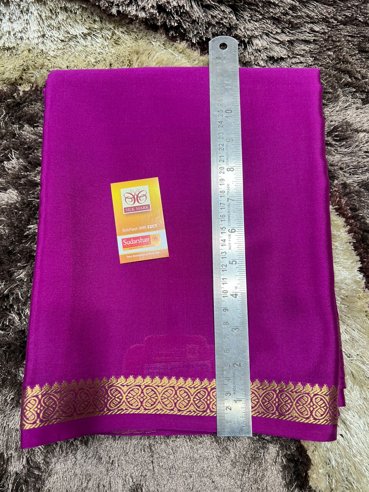Pure Mysore Silk Saree.