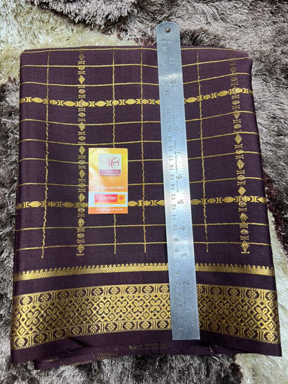 Pure Mysore Silk Saree.
