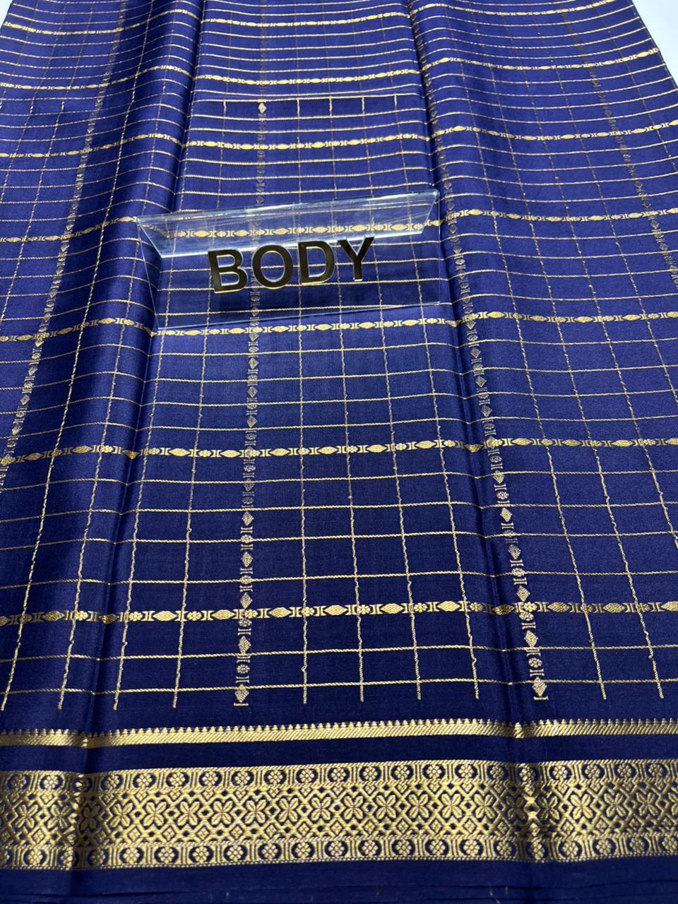 Pure Mysore Silk Saree.