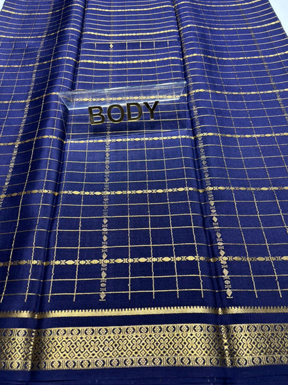Pure Mysore Silk Saree.