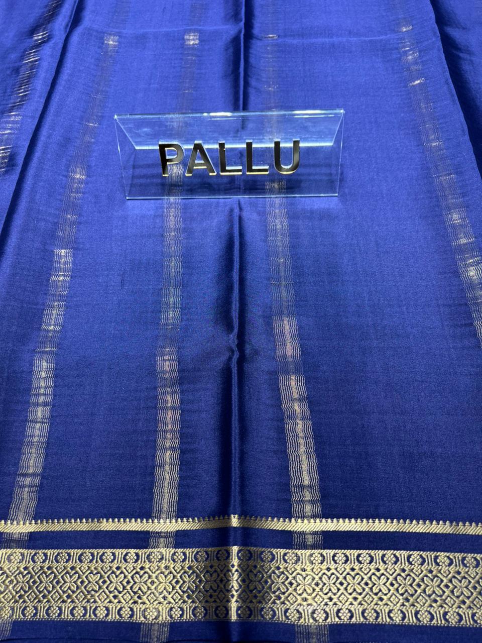 Pure Mysore Silk Saree.