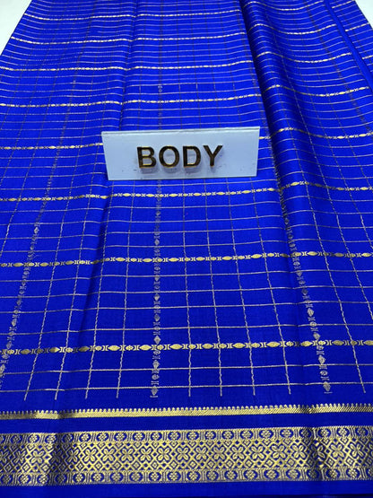 Pure Mysore Silk Saree.