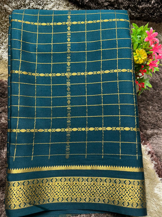 Pure Mysore Silk Saree.