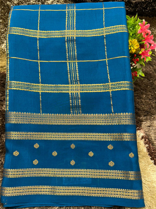Pure Mysore Silk Saree.