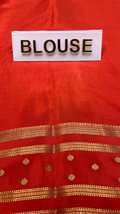 Pure Mysore Silk Saree.