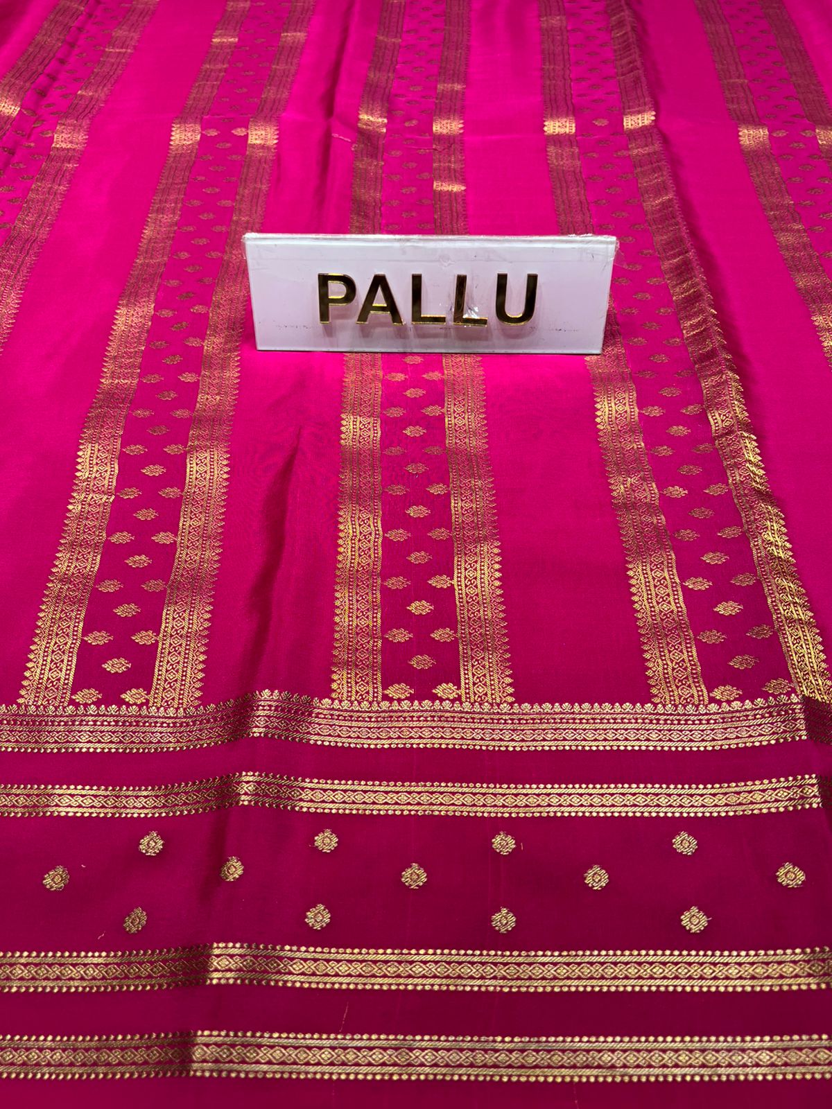Pure Mysore Silk Saree.