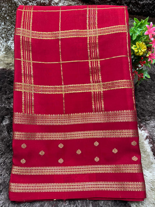 Pure Mysore Silk Saree.