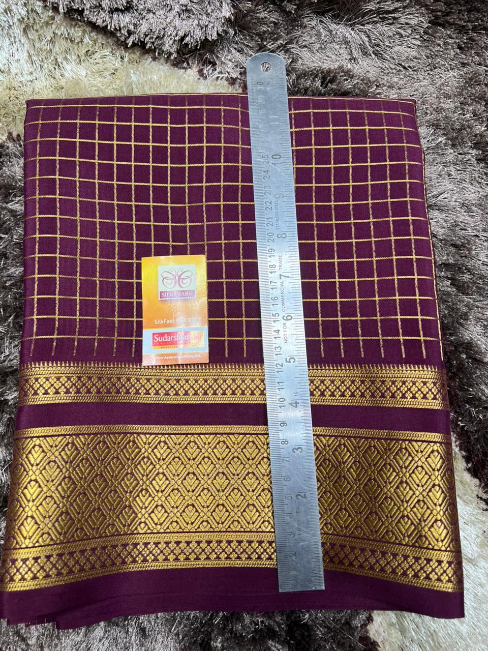 Pure Mysore Silk Saree.