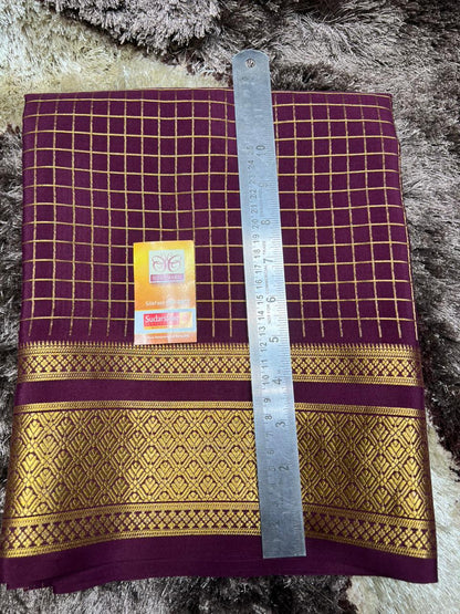 Pure Mysore Silk Saree.